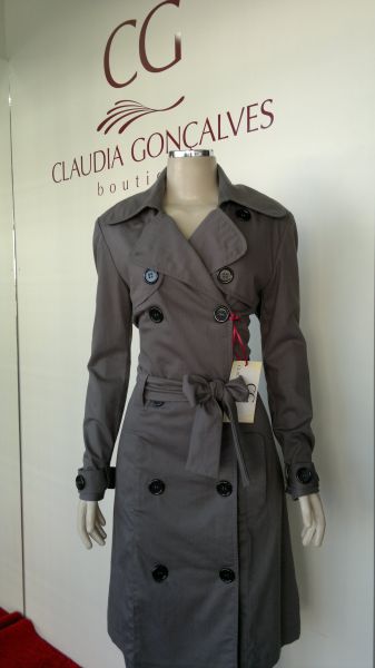 Trench Coat com faixa G Claudia Gonçalves Ref.0330